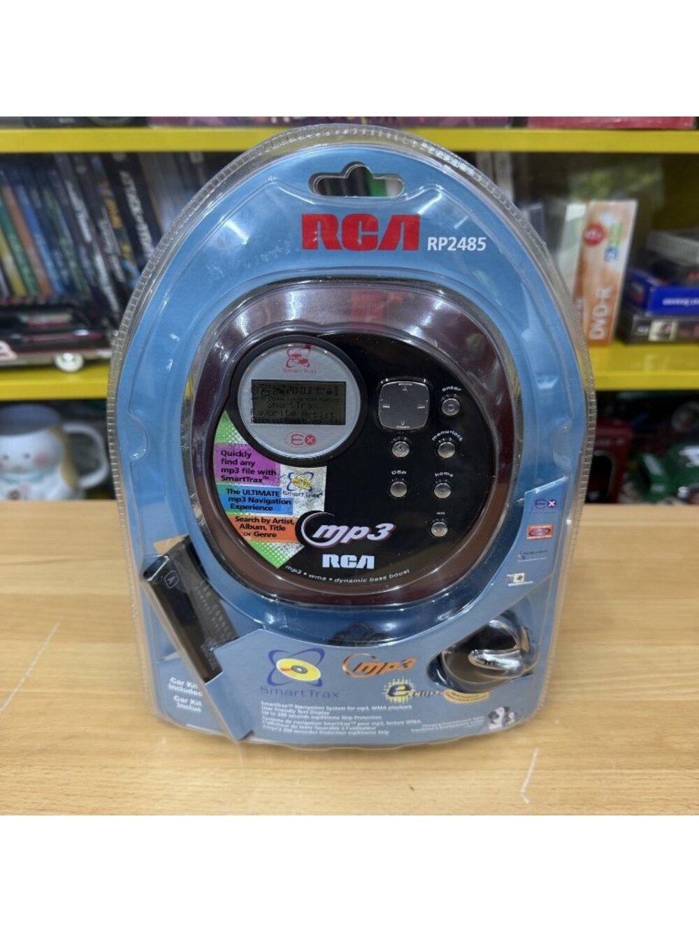 RCA Portable r with Car Kit (Red and Black) RP2485